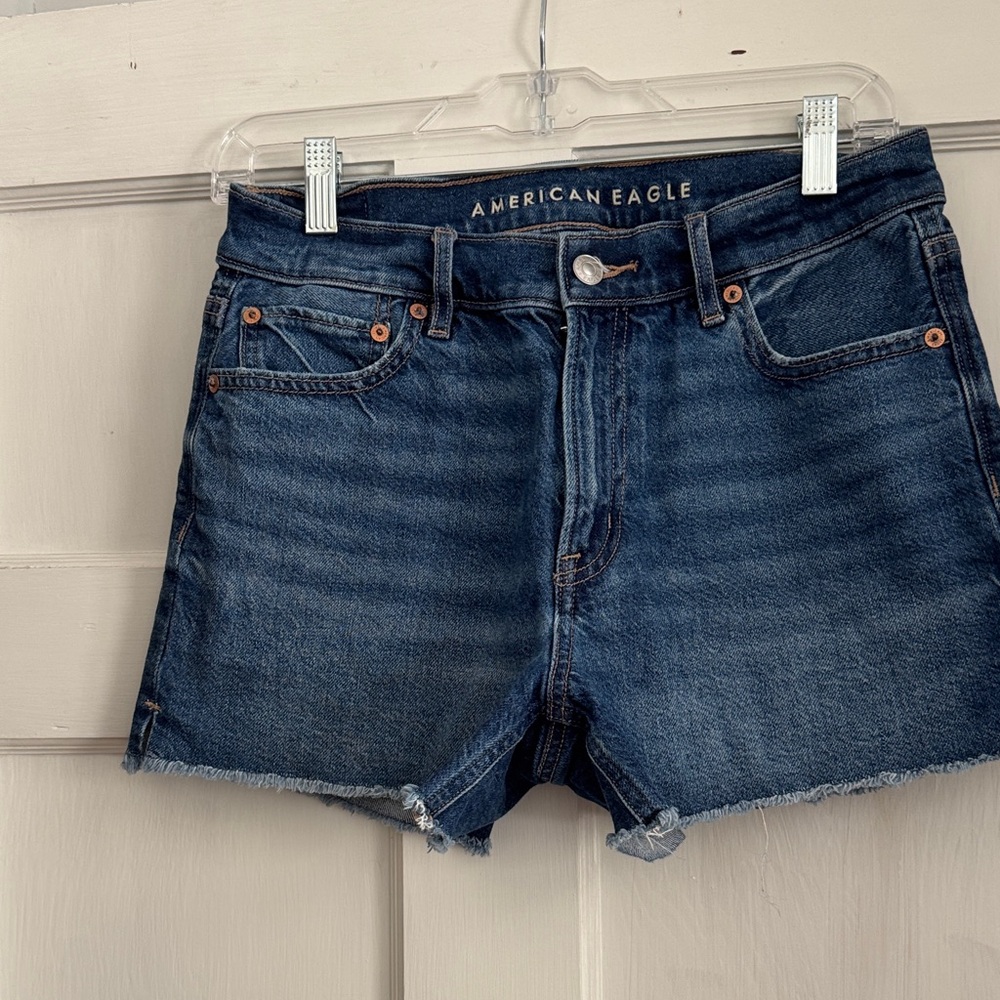 American Eagle Outfitters Indigo Blue Denim Cutoff Shorts